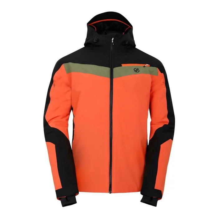 Eagle II Ski Jacket Orange Rust Black Men Dare 2b Ski Jackets
