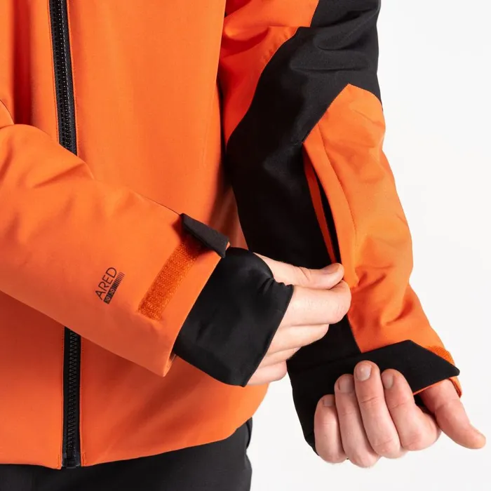 Eagle II Ski Jacket Orange Rust Black Men Dare 2b Ski Jackets