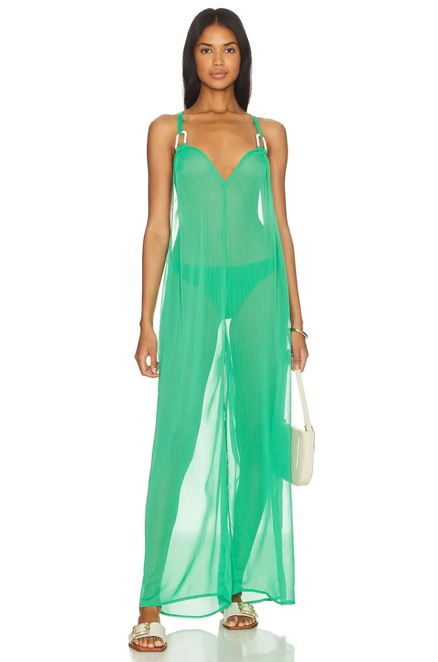 Easy Breezy Jumpsuit Green Women Lovers Friends Jumpsuits