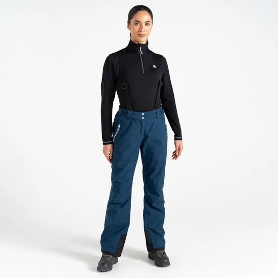 Effused II Recycled Ski Pants Moonlight Denim Women Dare 2b Ski Trousers and Salopettes