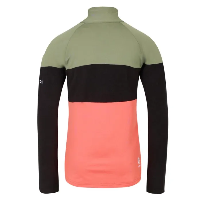 Emergent III Core Stretch Midlayer Olivine Green Black Kids Dare 2b Fleece