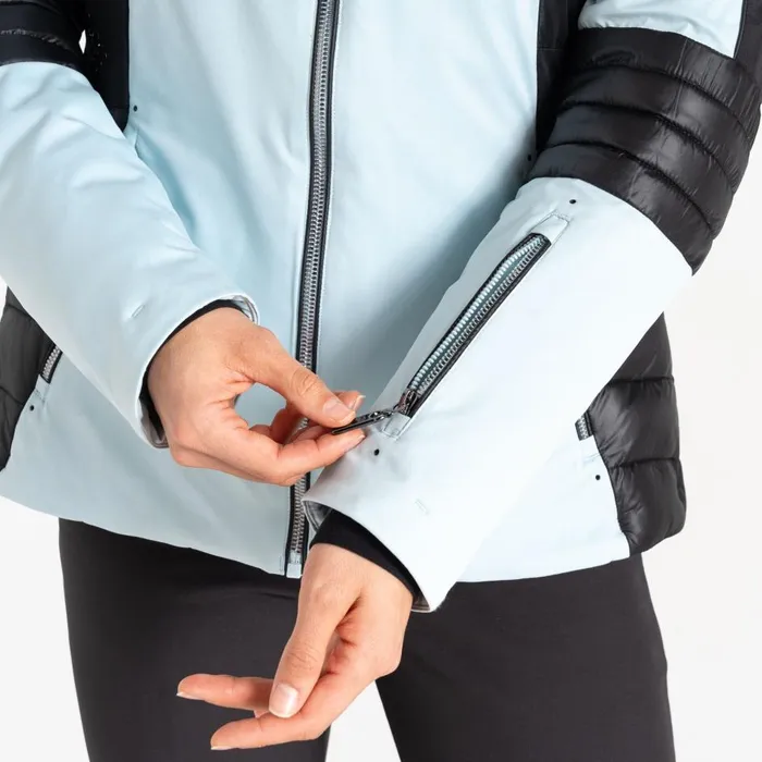 Enlighten Ski Jacket Quiet Blue Black Women Dare 2b Ski Jackets