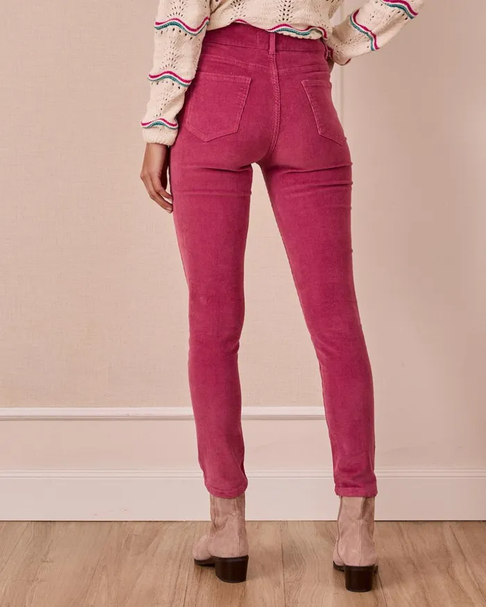 Estefi Corduroy Pants Makeup Women Polin Et Moi Trousers