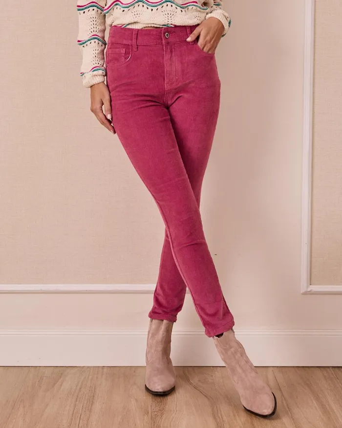 Estefi Corduroy Pants Makeup Women Polin Et Moi Trousers