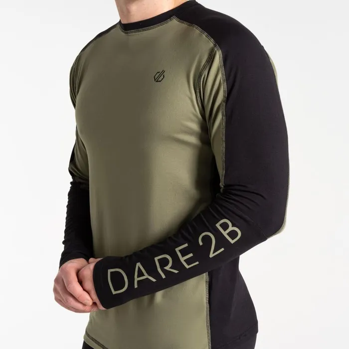 Exchange III Base Layer Set Olivine Green Black Men Dare 2b Base Layers