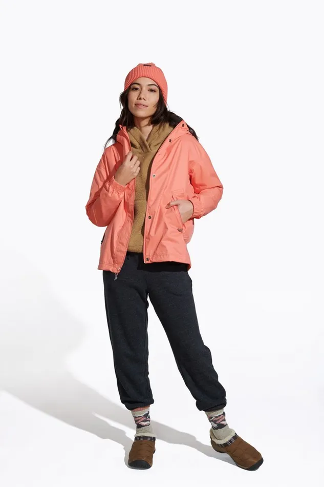 Fallon Rain Jacket Peach Echo Women Merrell Outerwear