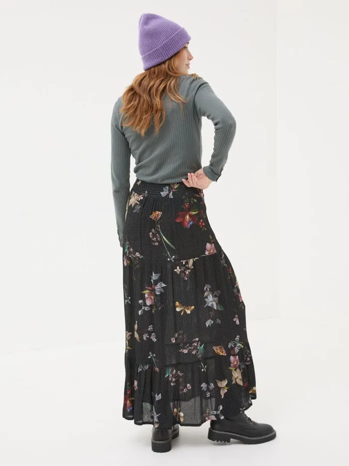 Fat Face Black Anika Moonlit Skirt Women Skirts Fat Face Black Anika Moonlit Skirt Women Skirts