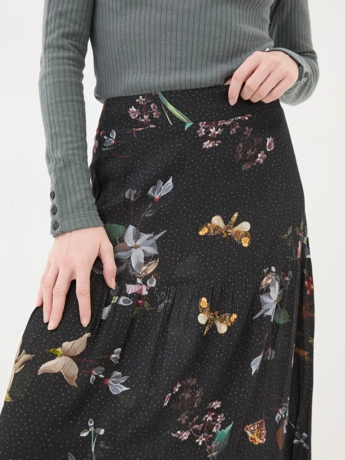 Fat Face Black Anika Moonlit Skirt Women Skirts Fat Face Black Anika Moonlit Skirt Women Skirts