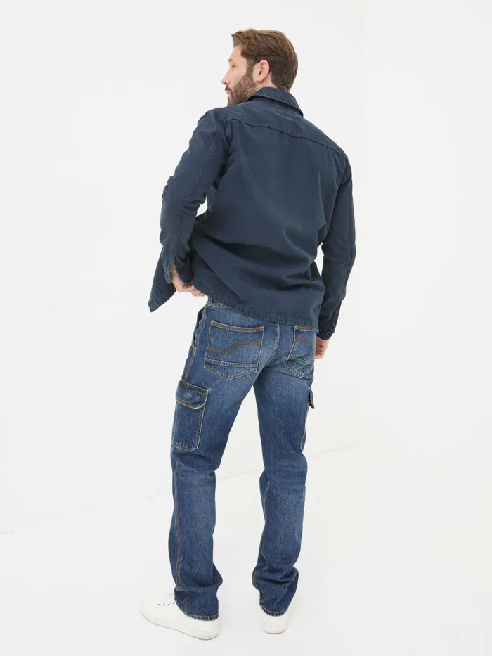 Fat Face Blue Cargo Jeans Men Jeans