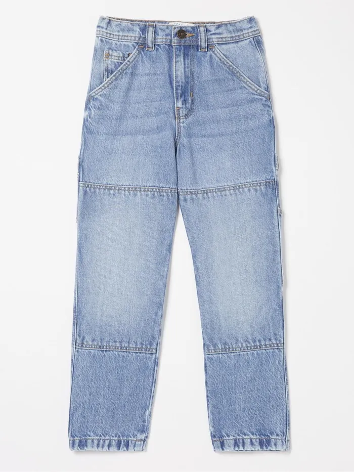 Fat Face Blue Carpenter Jeans Kids Trousers Jeans and Joggers