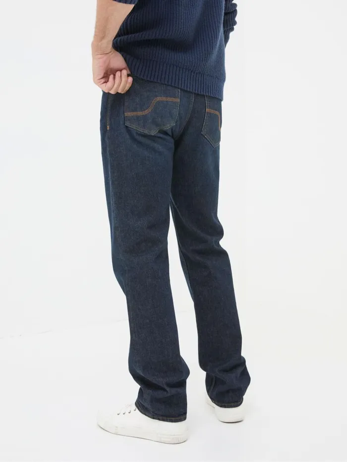 Fat Face Blue Straight Fit Jeans Men Jeans
