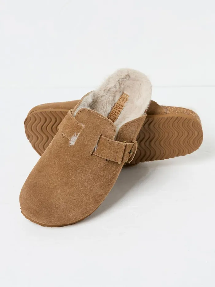 Fat Face Elsie Tan Brown Elsie Outdoor Slippers Women Slippers Fat Face Elsie Tan Brown Elsie Outdoor Slippers Women Slippers