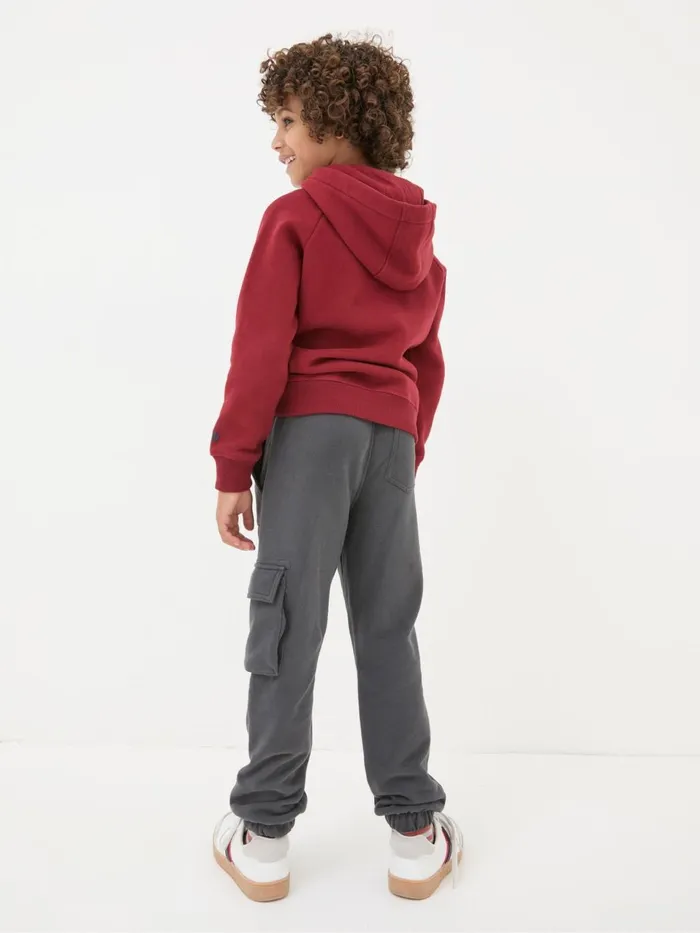 Fat Face Grey Cargo Joggers Kids Trousers Jeans and Joggers