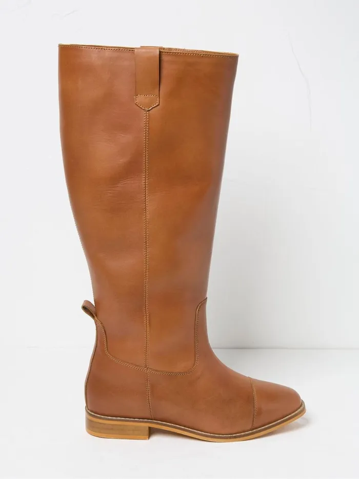 Fat Face Victoria Brown Riding Boots Women Boots
