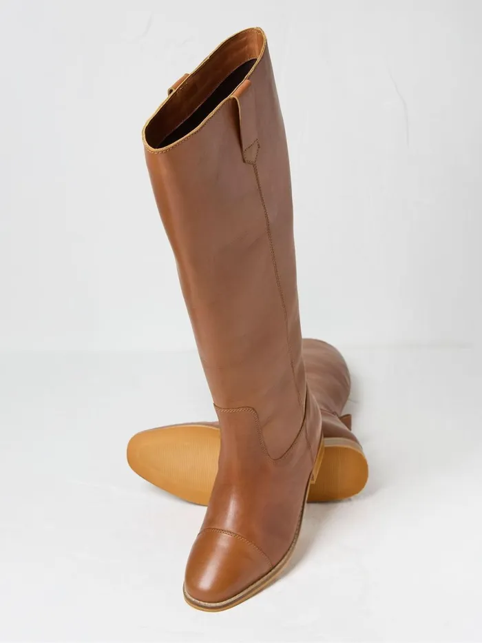 Fat Face Victoria Brown Riding Boots Women Boots