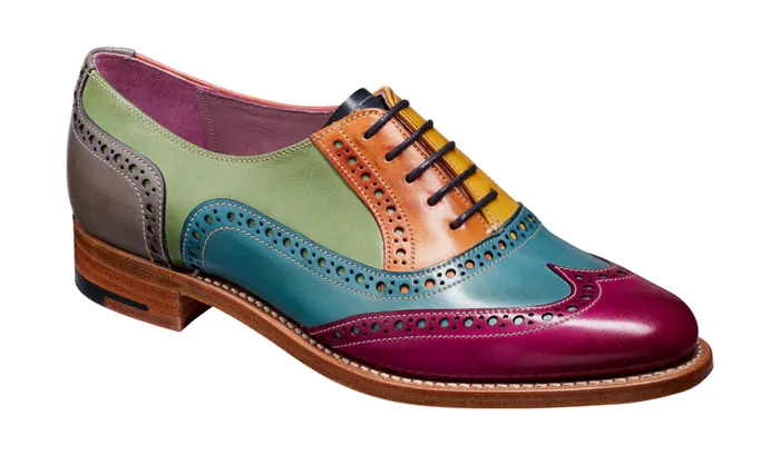 Fearne 8211 Multi Coloured Womens Barker Shoes Womens Oxfords
