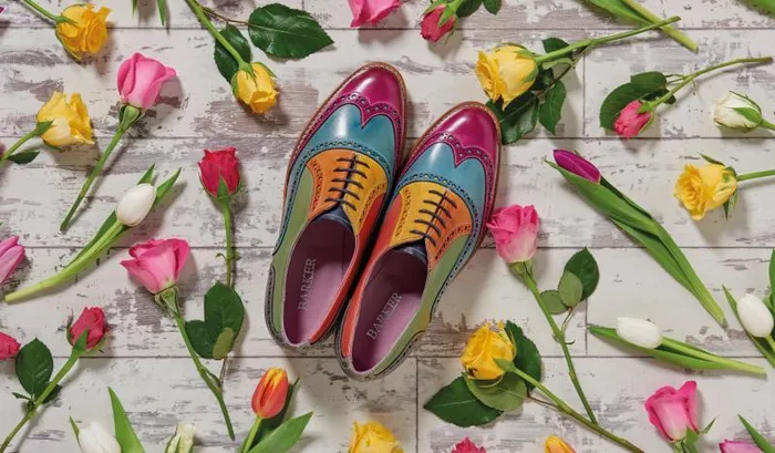 Fearne 8211 Multi Coloured Womens Barker Shoes Womens Oxfords