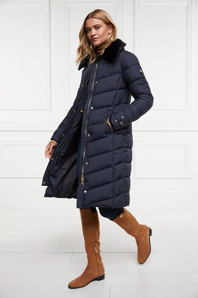 Filkins Padded Coat Ink Navy Women Holland Cooper Coats