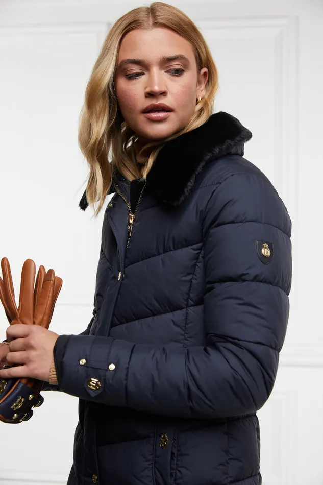 Filkins Padded Coat Ink Navy Women Holland Cooper Coats