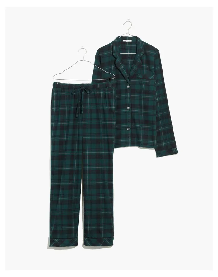 Flannel Bedtime Pajama Set In Reywood Plaid Smoky Spruce Women Madewell Pajamas Flannel Bedtime Pajama Set In Reywood Plaid Smoky Spruce Women Madewell Pajamas