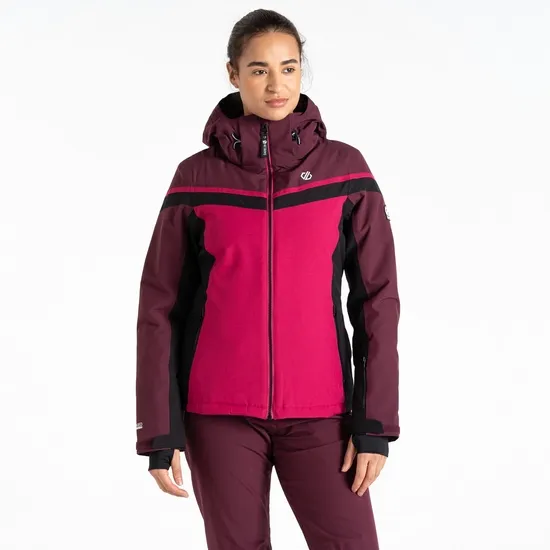 Flurry Ski Jacket Berry Pink Women Dare 2b Softshell Jackets