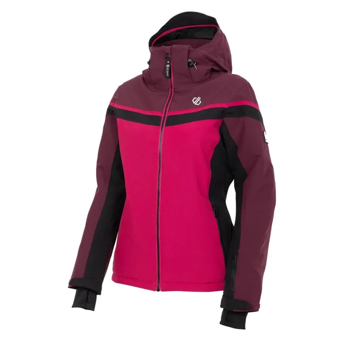 Flurry Ski Jacket Berry Pink Women Dare 2b Softshell Jackets