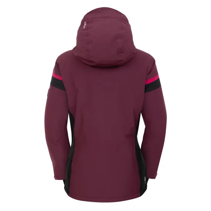 Flurry Ski Jacket Berry Pink Women Dare 2b Softshell Jackets