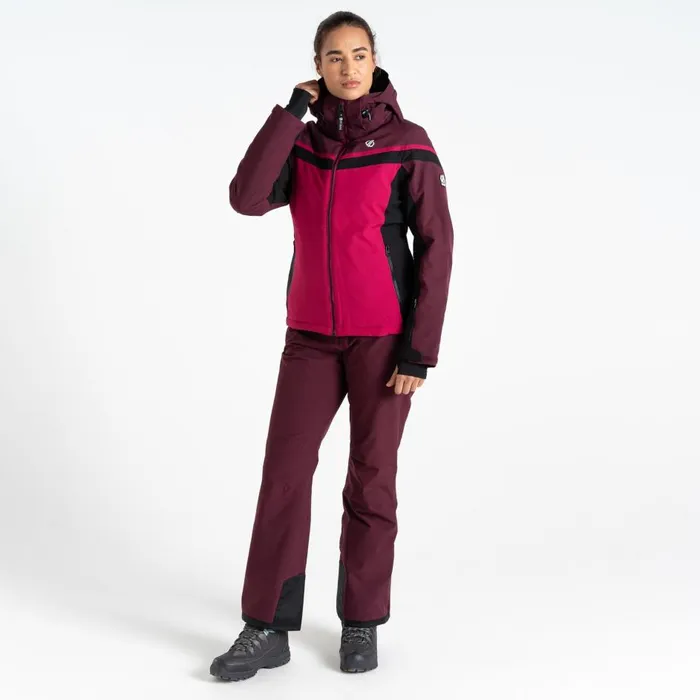 Flurry Ski Jacket Berry Pink Women Dare 2b Softshell Jackets