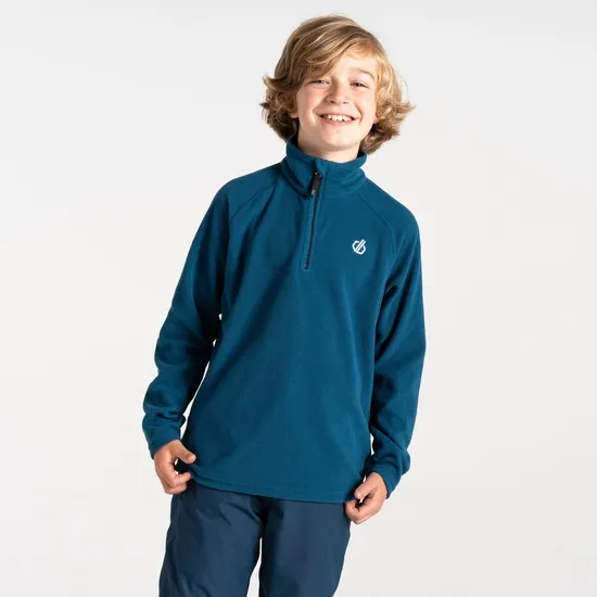 Freehand Half Zip Fleece Kingfisher Blue Kids Dare 2b Fleece