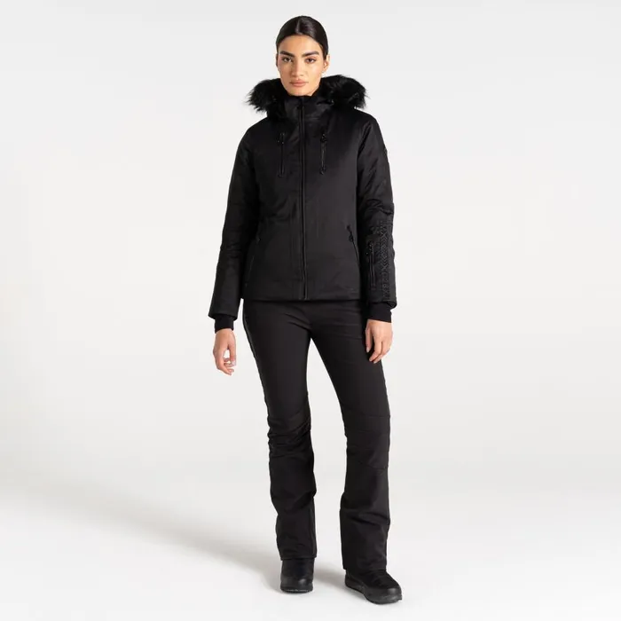 Frenzied Ski Jacket Black Women Dare 2b Ski Jackets