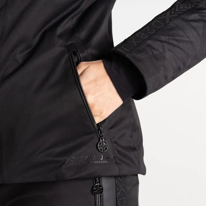Frenzied Ski Jacket Black Women Dare 2b Ski Jackets