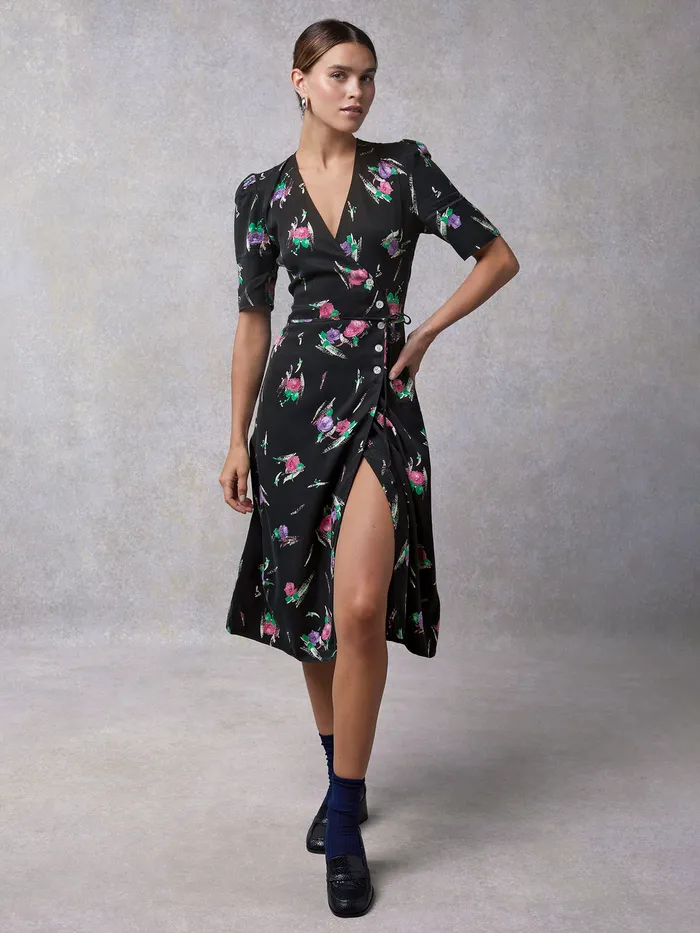Gabin Dress Black Women Dresses Rouje