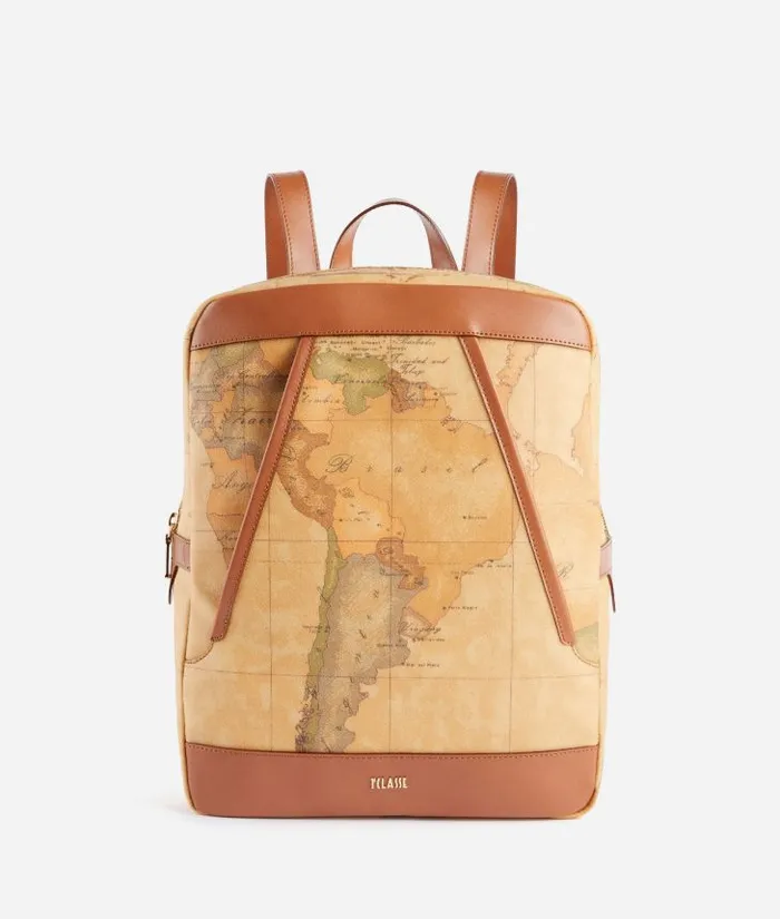 Geo Classic Laptop Backpack Woman Alviero Martini Briefcase