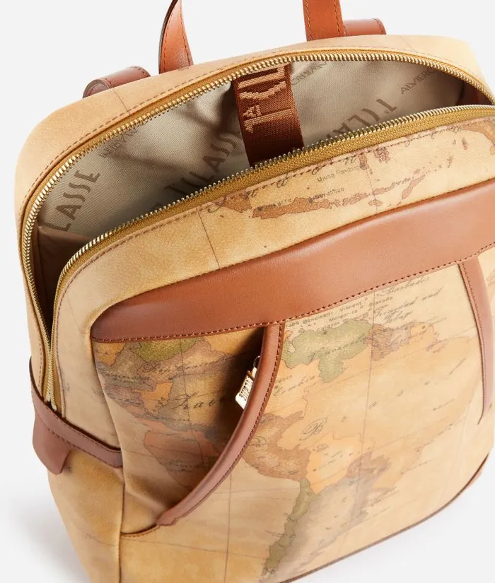 Geo Classic Laptop Backpack Woman Alviero Martini Briefcase