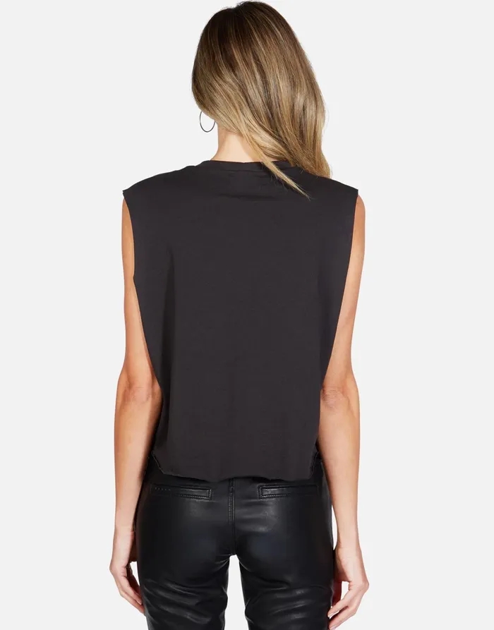 GiGi Pizza Slice Onyx Women039s Lauren Moshi Tanks