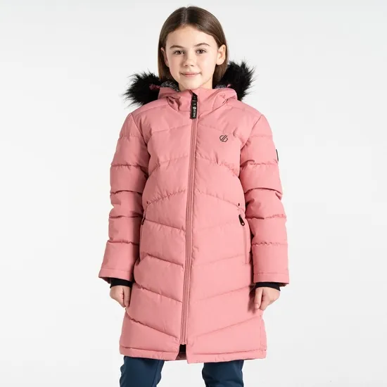 Girl039s Striking III Jacket Dusty Rose Kids Dare 2b Insulated Jackets