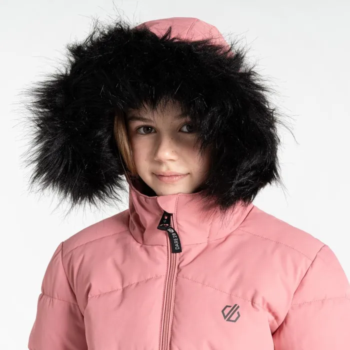 Girl039s Striking III Jacket Dusty Rose Kids Dare 2b Insulated Jackets