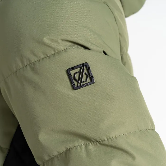 Glacial Ski Jacket Olivine Green Black Women Dare 2b Softshell Jackets