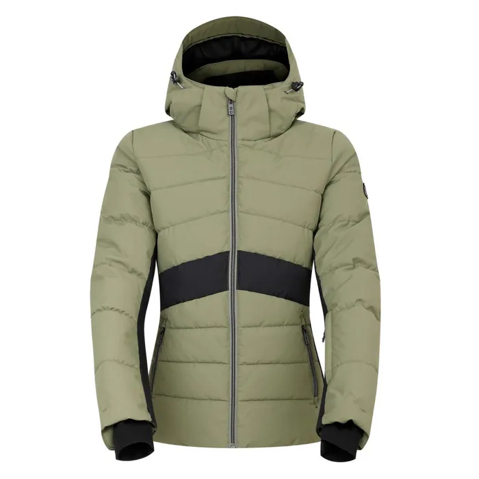 Glacial Ski Jacket Olivine Green Black Women Dare 2b Softshell Jackets