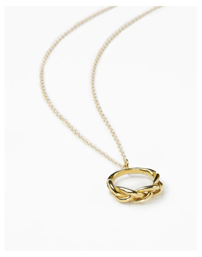 Goldeluxe Jewelry Amulet Necklace Brass Women Madewell Necklaces