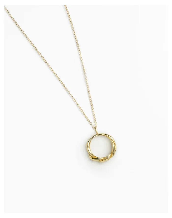 Goldeluxe Jewelry Amulet Necklace Brass Women Madewell Necklaces