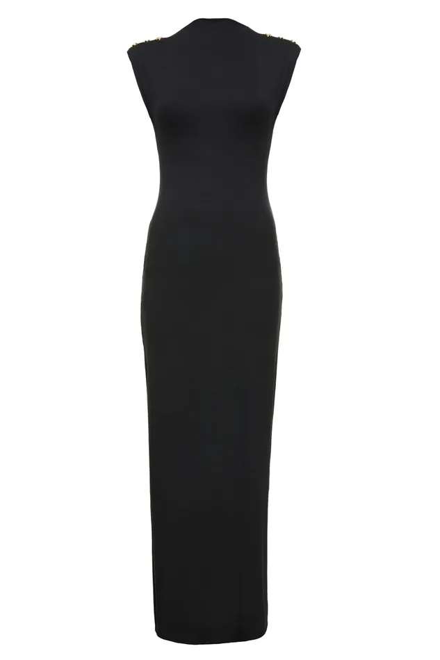 Harper Maxi Dress Black Women Holland Cooper Dresses Harper Maxi Dress Black Women Holland Cooper Dresses