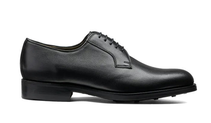 Harris 8211 Black Softie Mens Barker Shoes Mens Derbys