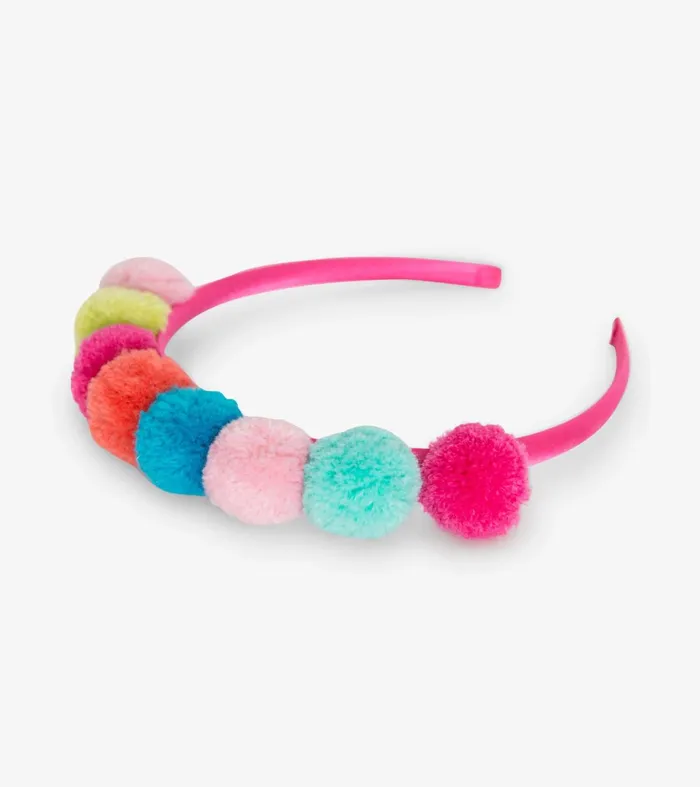 Hatley Accessories Girls Pom Pom Crown Headband
