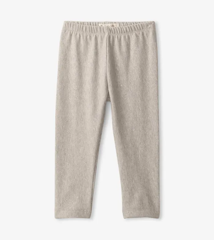 Hatley Bottoms Baby and Toddler Baby and Toddler Girls Grey Cozy Leggings