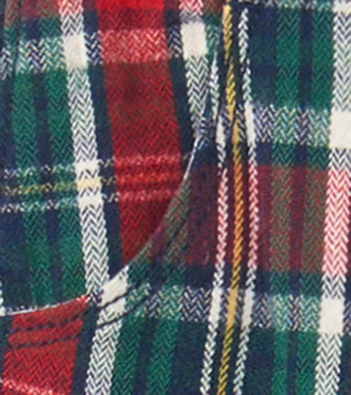 Hatley Bottoms Baby and Toddler Christmas Plaid Straight Leg Pants