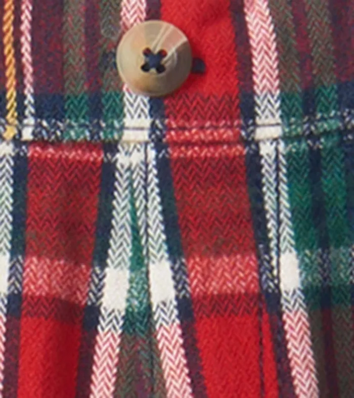 Hatley Bottoms Baby and Toddler Christmas Plaid Straight Leg Pants