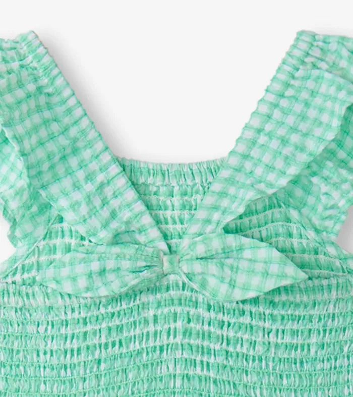 Hatley Dresses Girls Girls Gingham Seersucker Smocked Dress