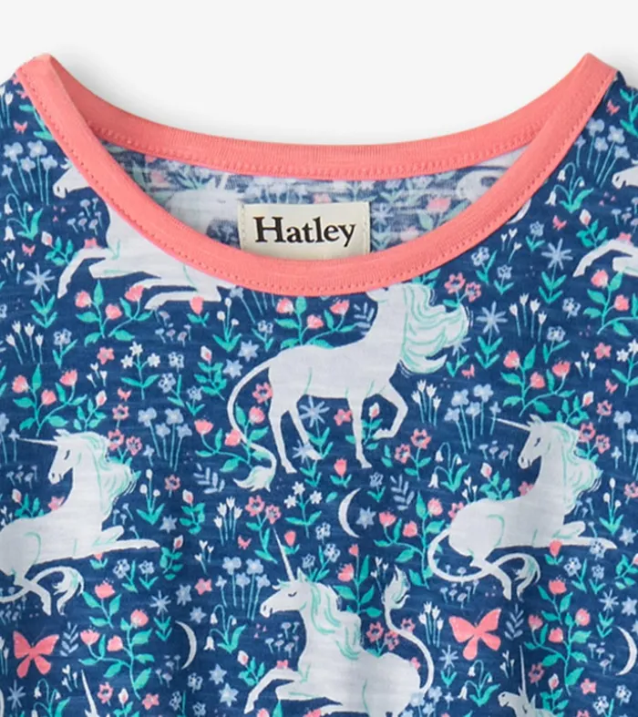 Hatley Dresses Girls Girls Unicorn Garden Relaxed Dress