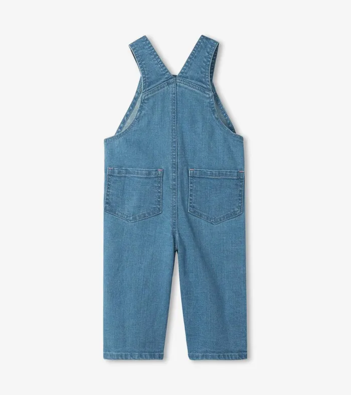 Hatley Rompers Baby and Toddler Baby Spring Blue Denim Overalls